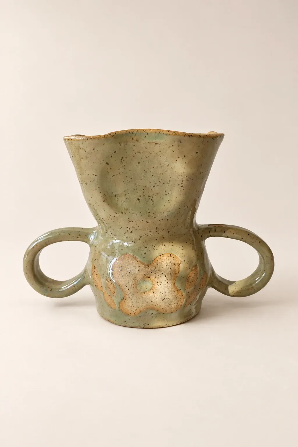 Wildflower vessel — handmade Kachi ceramic vessels