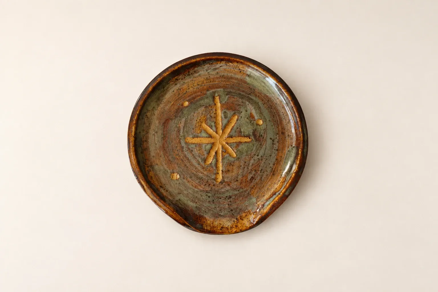Star dish — handmade Kachi ceramic tableware